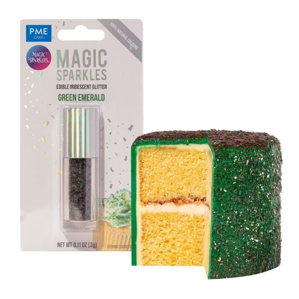 Green Emerald - Edible Iridescent Glitter Magic Sparkles