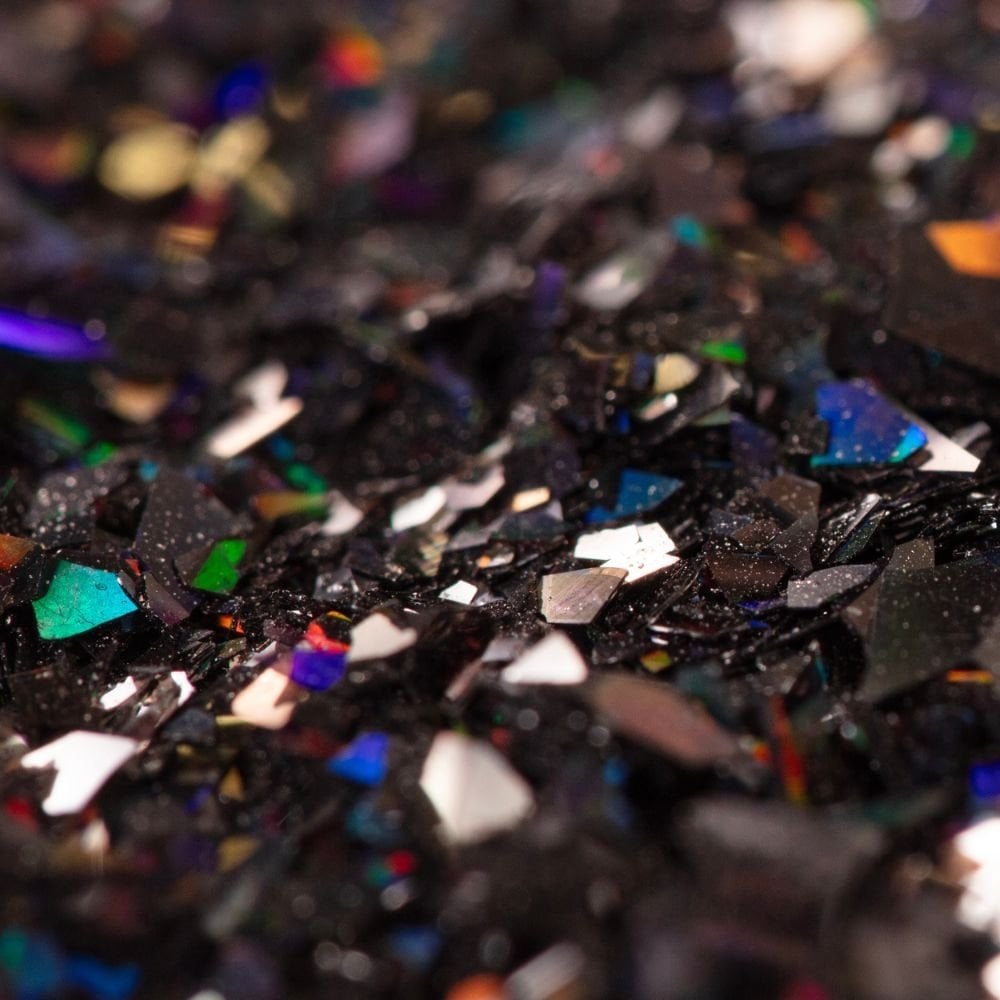 Black Onyx - Edible Iridescent Glitter Magic Sparkles