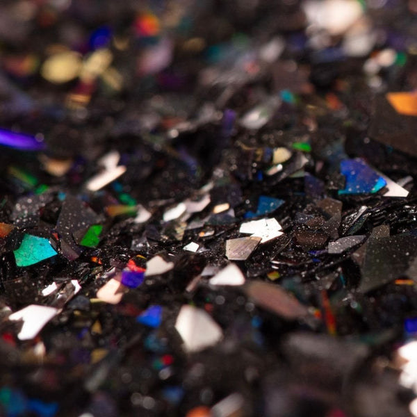 Black Onyx - Edible Iridescent Glitter Magic Sparkles