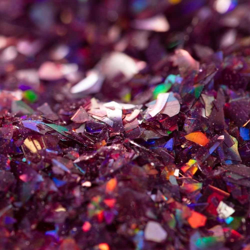 Purple Amethyst - Edible Iridescent Glitter Magic Sparkles