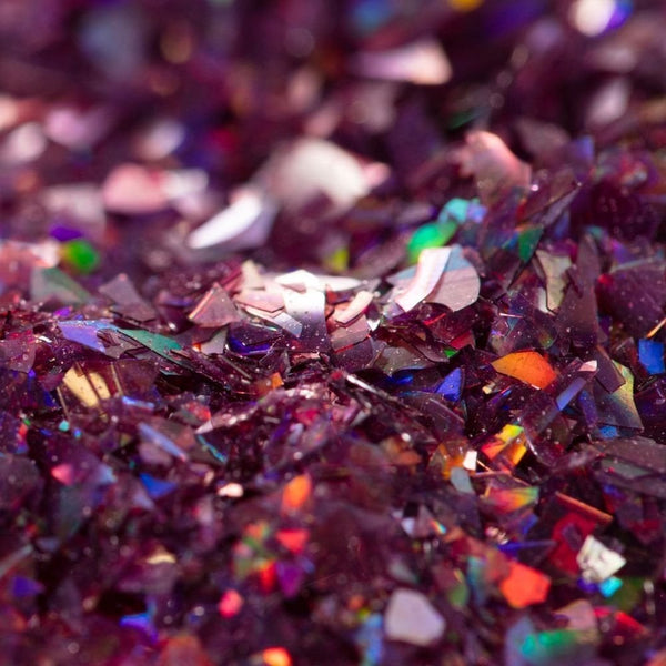 Purple Amethyst - Edible Iridescent Glitter Magic Sparkles