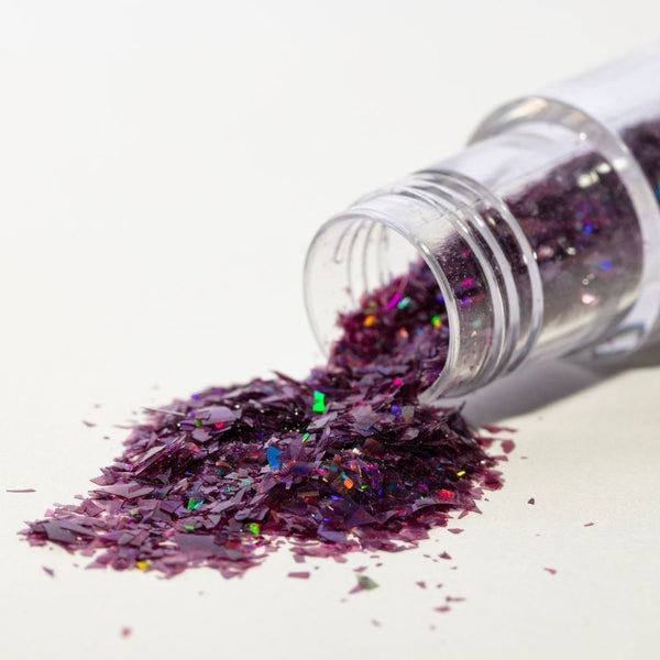 Purple Amethyst - Edible Iridescent Glitter Magic Sparkles