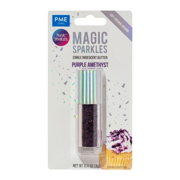 Purple Amethyst - Edible Iridescent Glitter Magic Sparkles