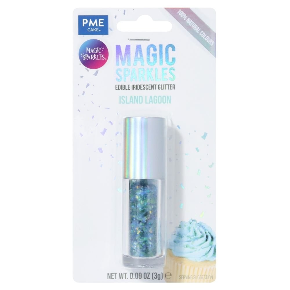 Island Lagoon - Edible Iridescent Glitter Magic Sparkles
