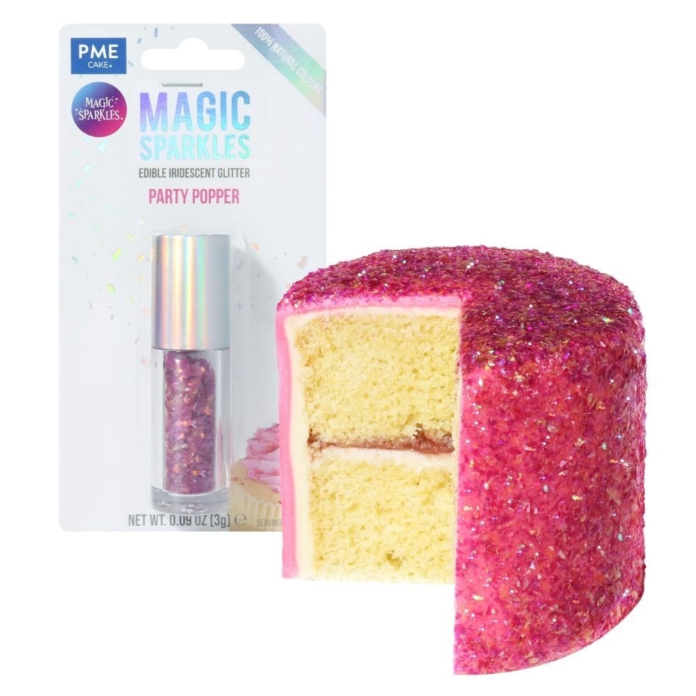 Party Popper - Edible Iridescent Glitter Magic Sparkles