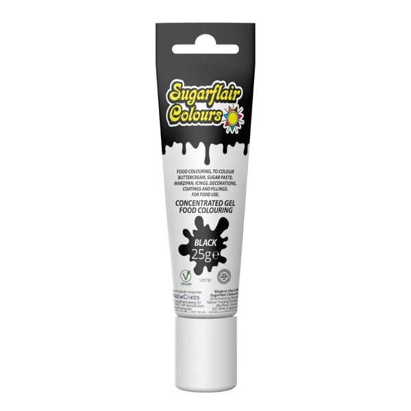 Black Tube Gel Colour 25g