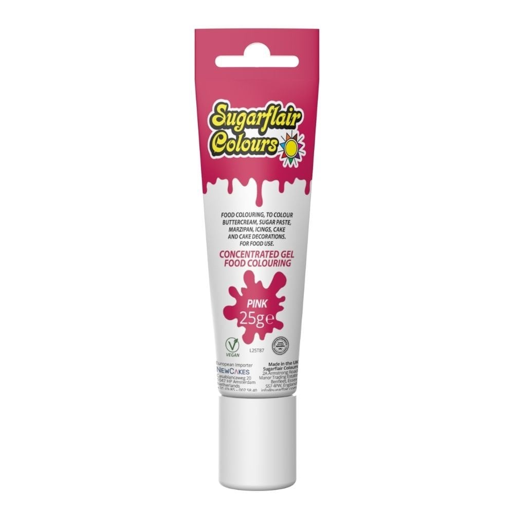Pink Tube Gel Colour 25g