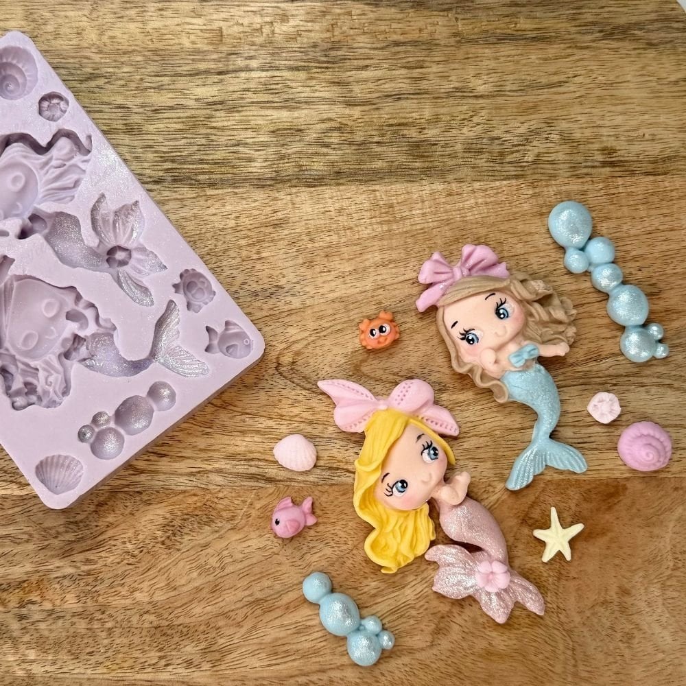 Mermaids Silicone Mould