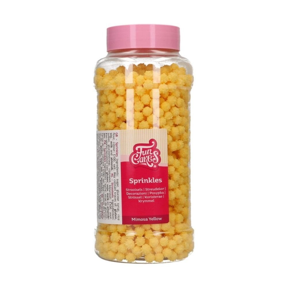 Yellow Mimosa Sprinkles 500g