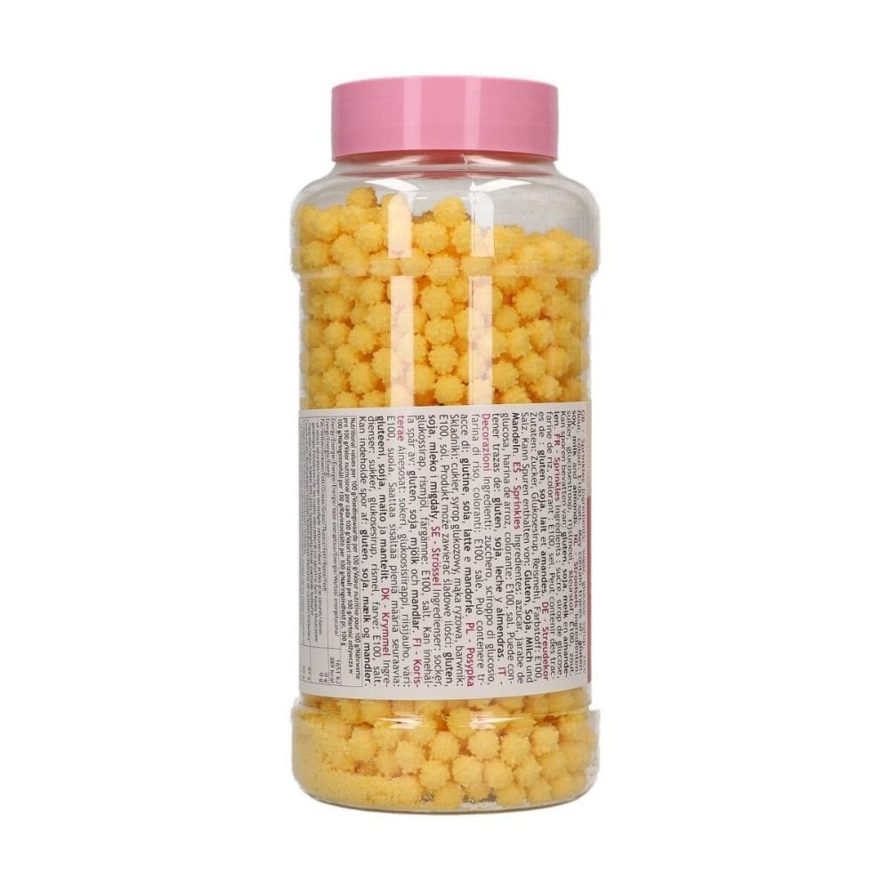 Yellow Mimosa Sprinkles 500g