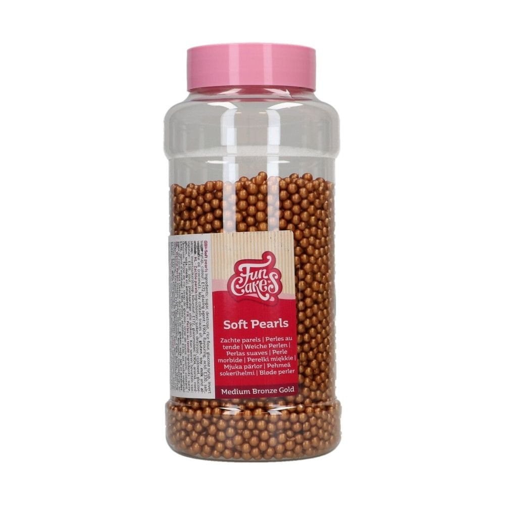 5mm Bronze Gold Soft Pearls 500g