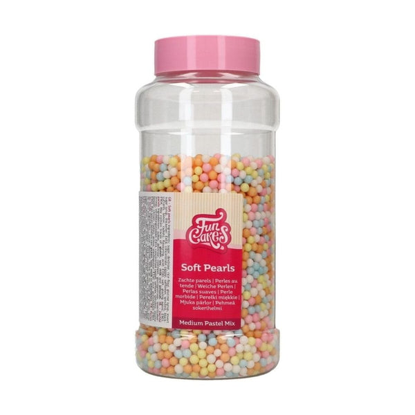 5mm Pastel Mix Soft Pearls 500g