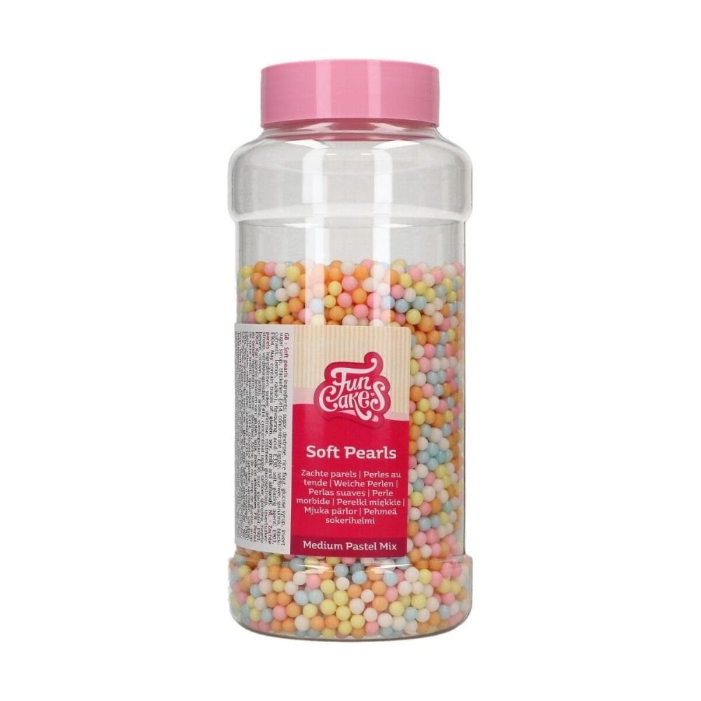 5mm Pastel Mix Soft Pearls 500g