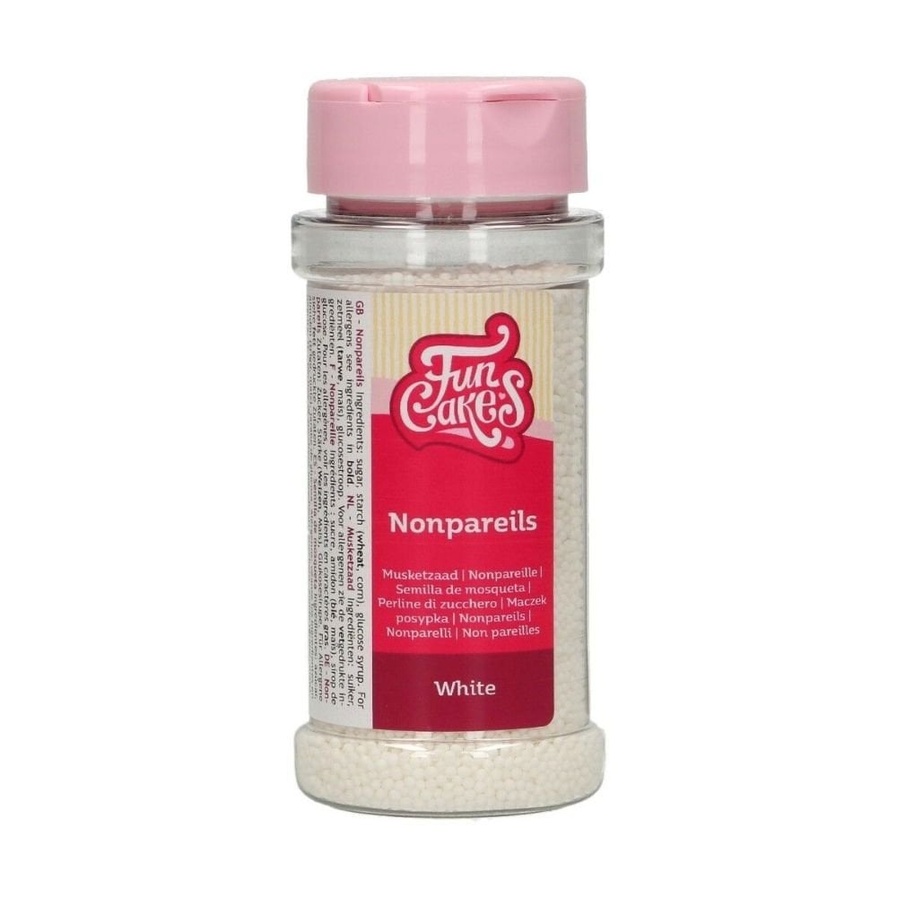 White Nonpareil Sprinkles
