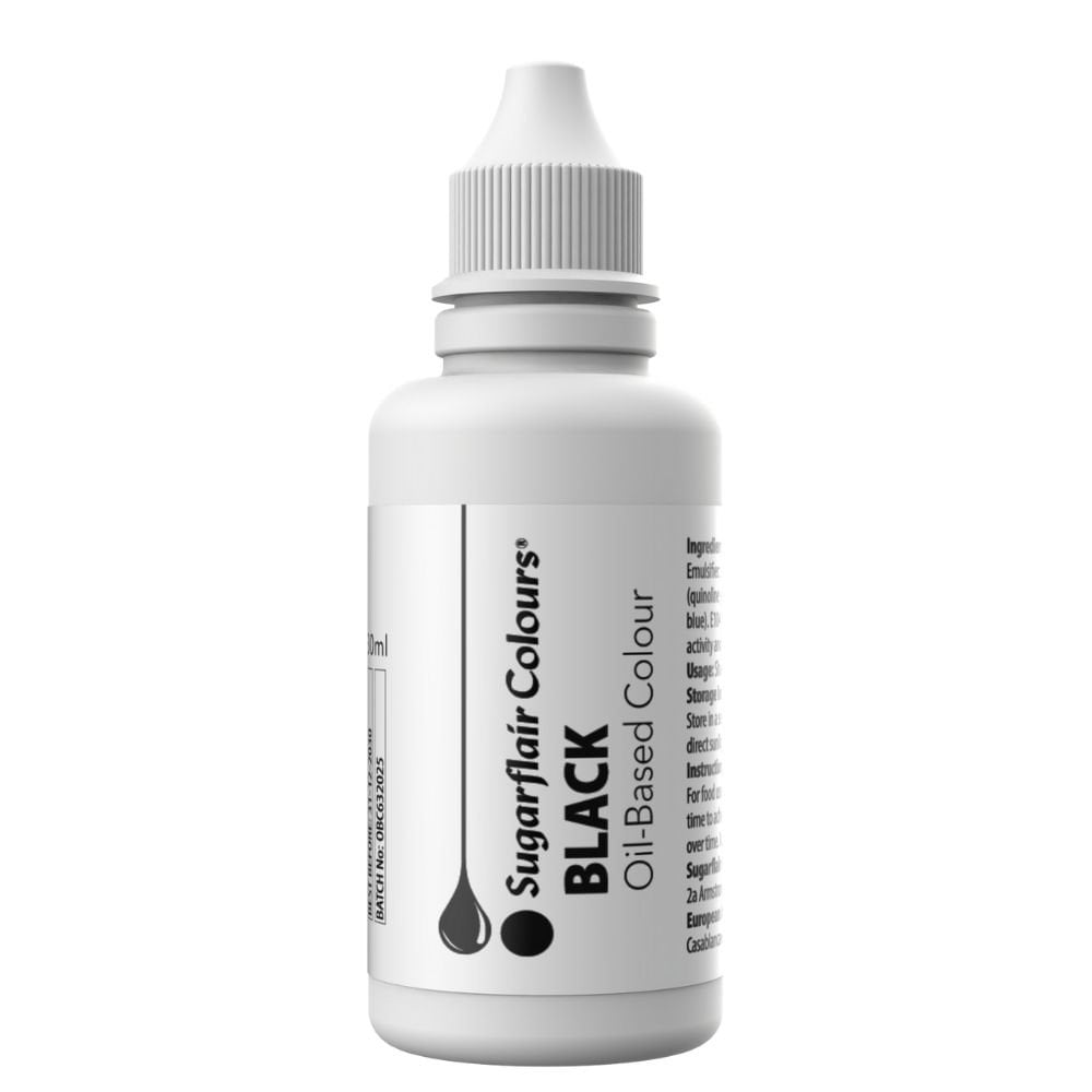 Oil Based Colouring 30ml - Black