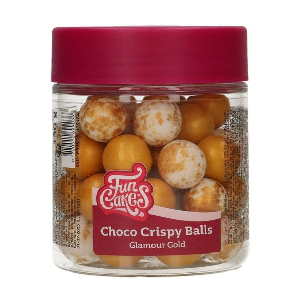 Glamour Gold Choco Crispy Balls 130g