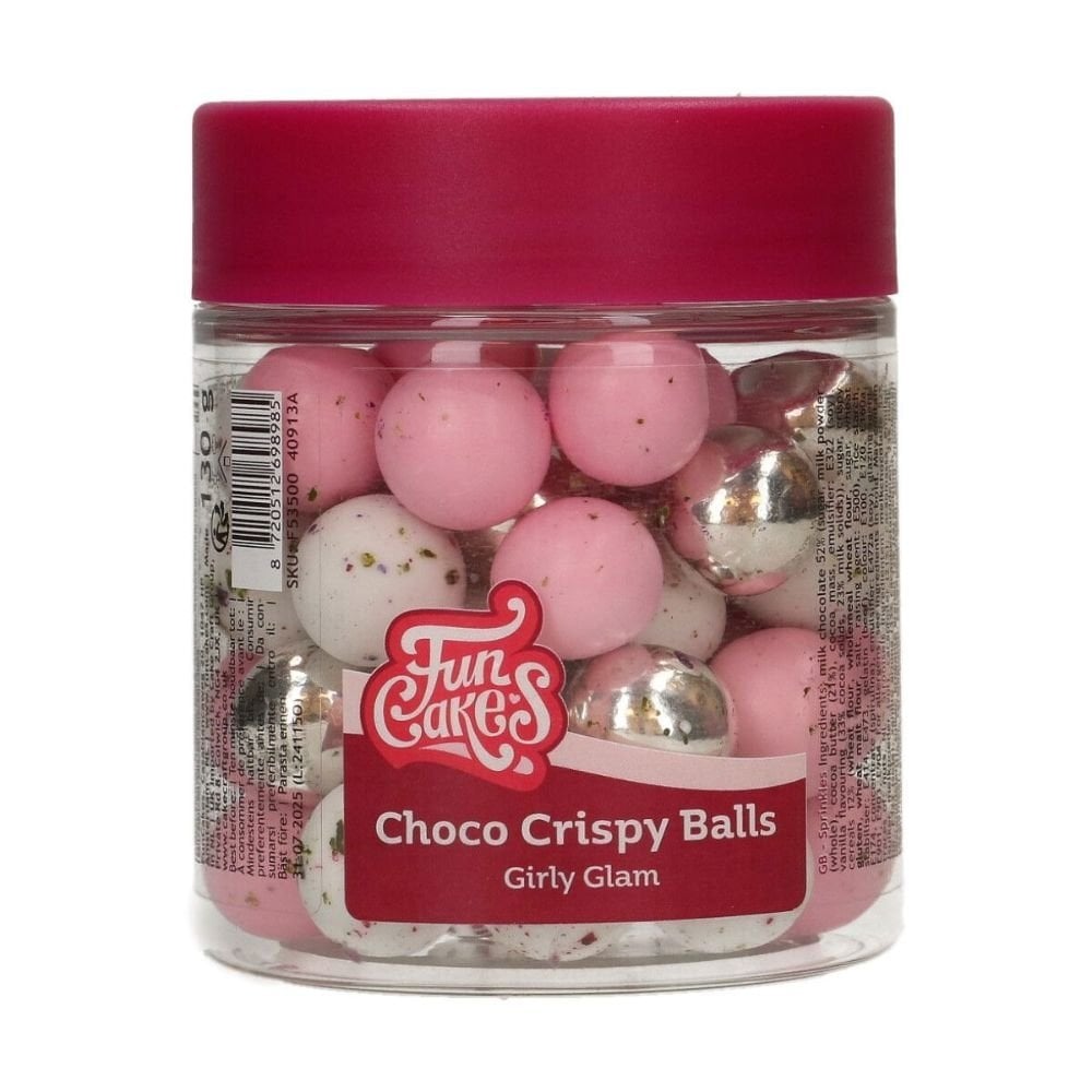 Girly Glam Choco Crispy Balls 130g