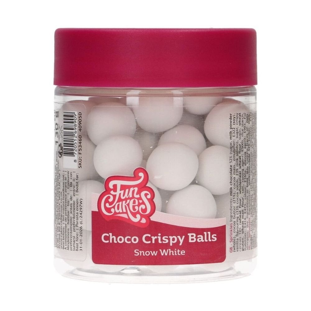 Snow White Choco Crispy Balls 130g