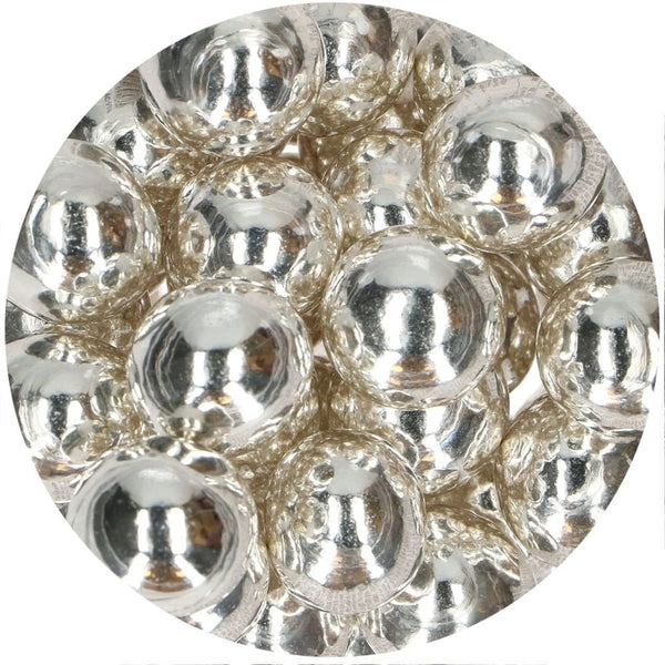 Dazzling Silver Choco Crispy Balls 130g