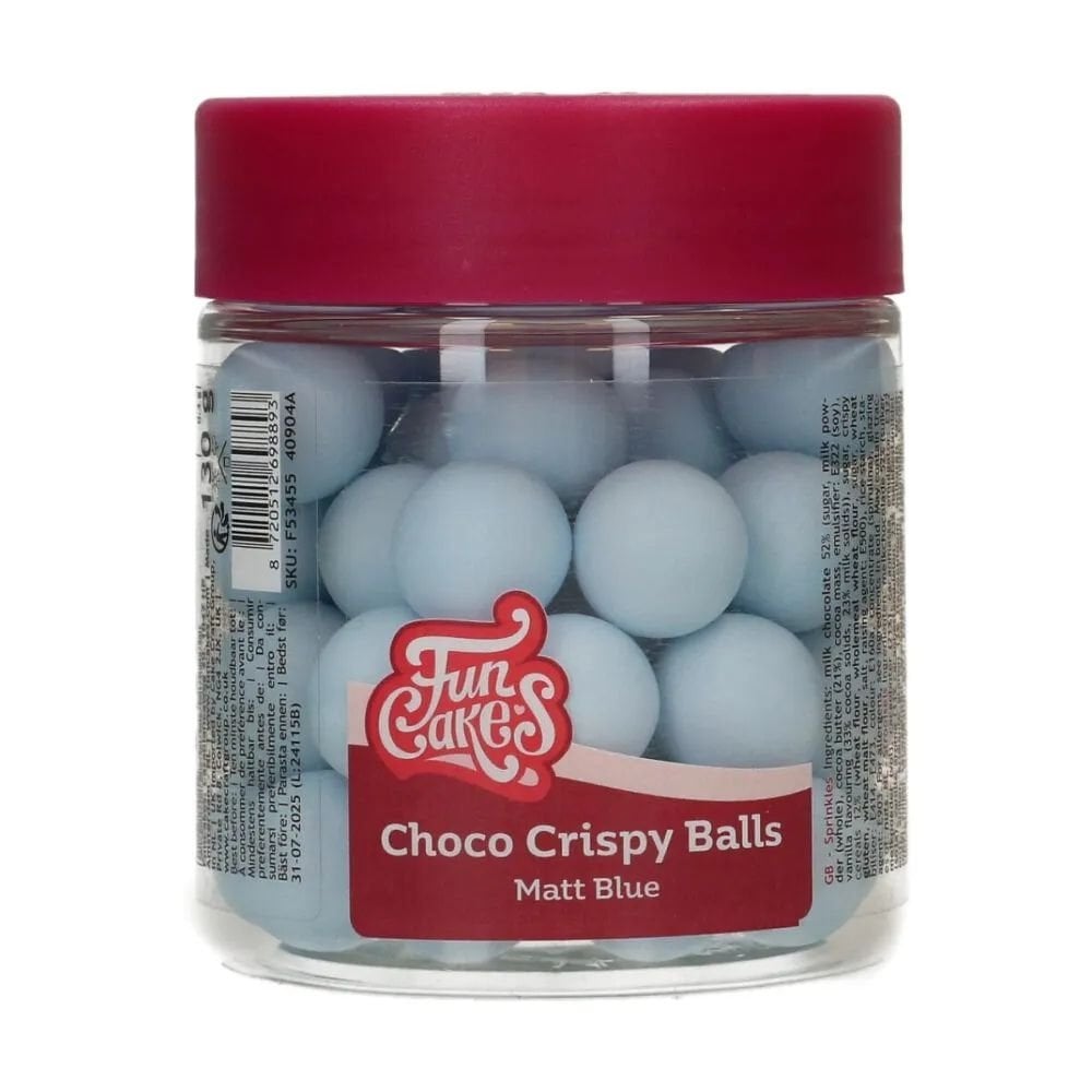 Vintage Blue Choco Crispy Balls 130g