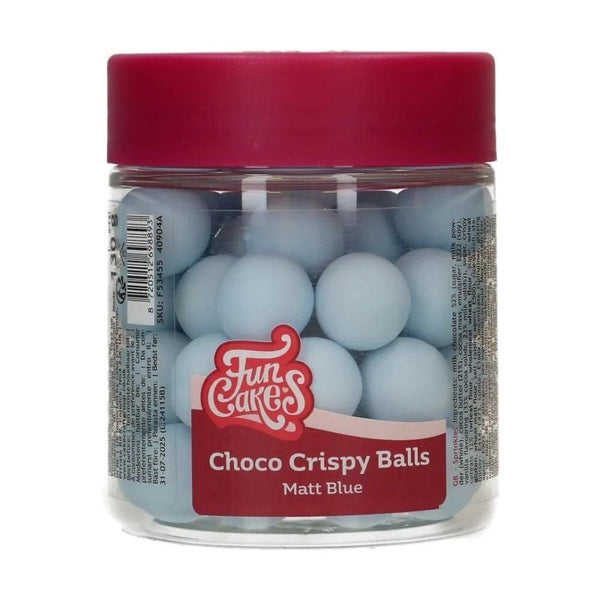 Vintage Blue Choco Crispy Balls 130g