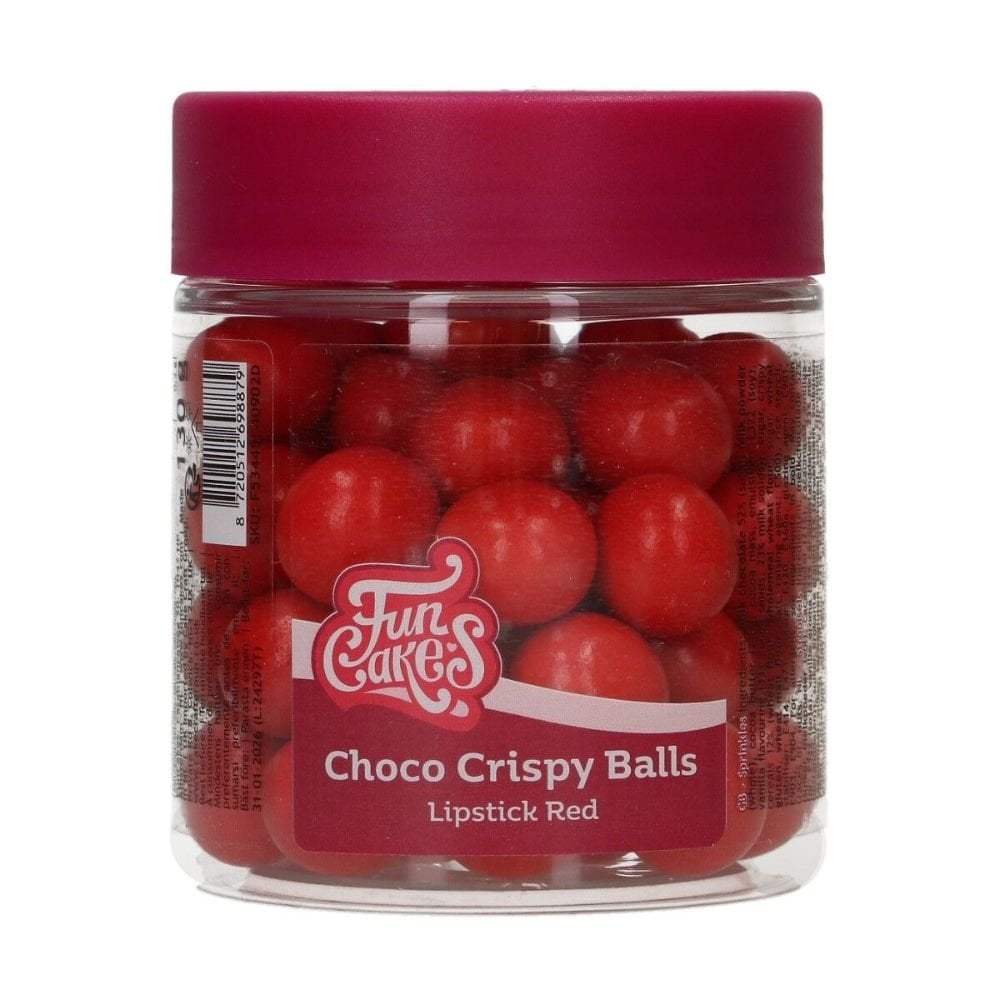 Lipstick Red Choco Crispy Balls 130g