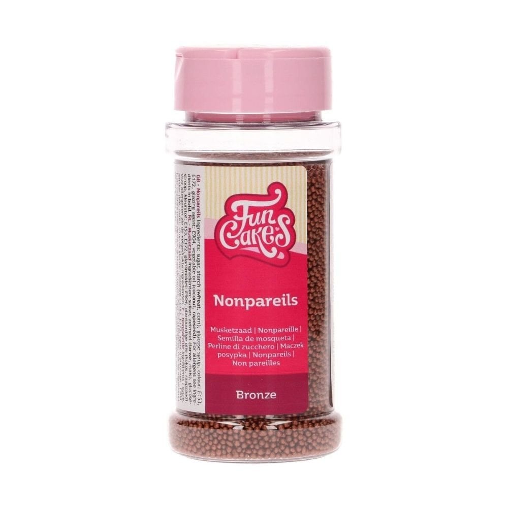 Bronze Nonpareil Sprinkles 80g