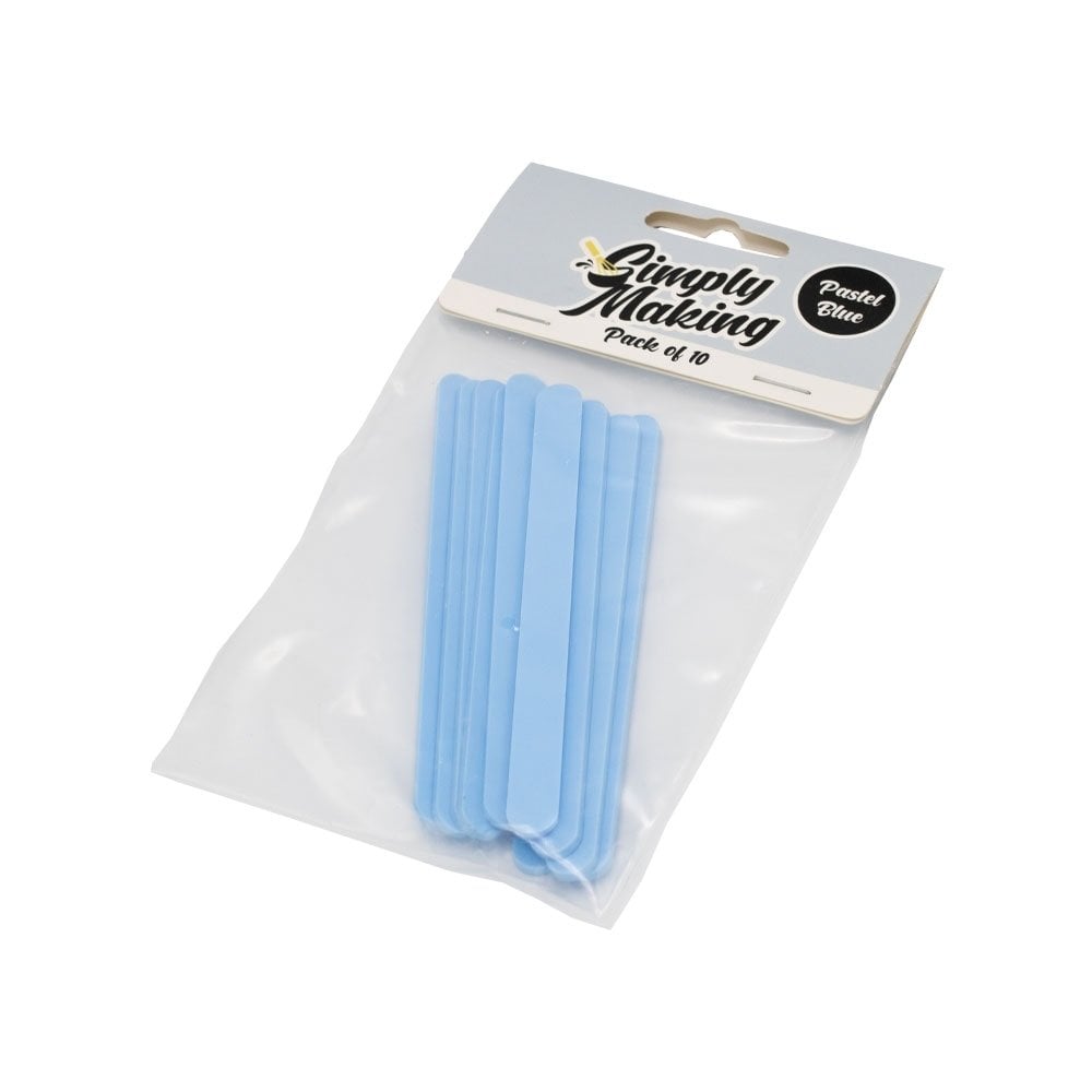 Blue Pastel Cakesicle Sticks x 10