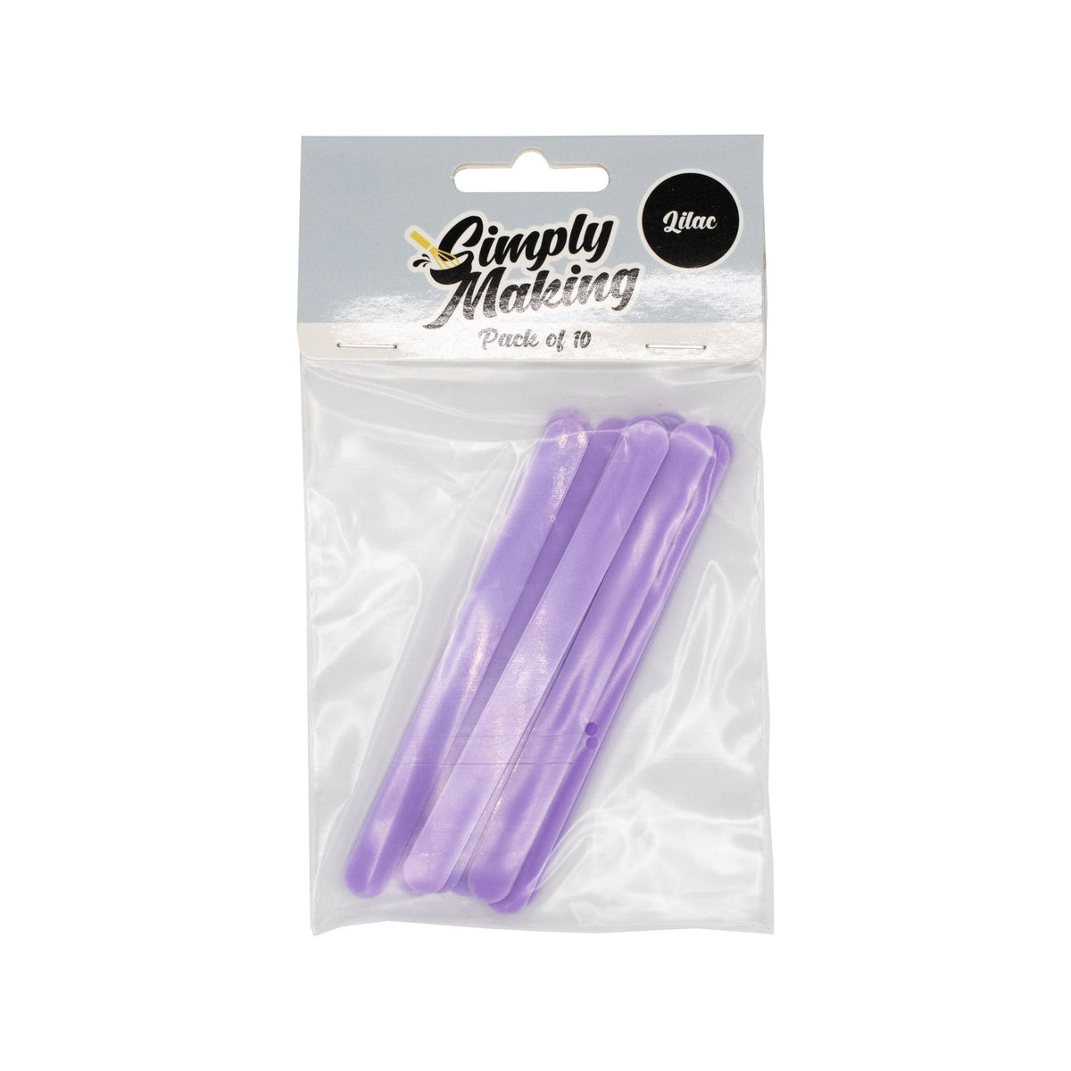 Lilac Pastel Cakesicle Sticks x 10