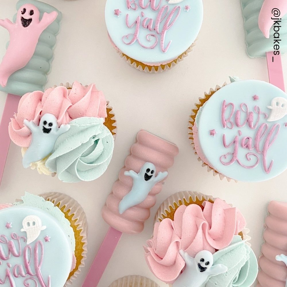Pink Pastel Cakesicle Sticks x 10