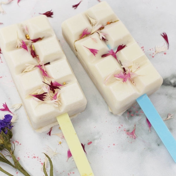 Yellow Pastel Cakesicle Sticks x 10