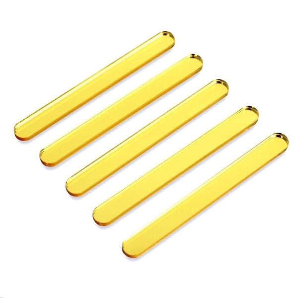 Gold Metallic Cakesicle Sticks x 10