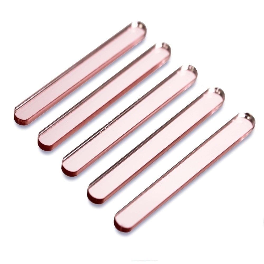 Rose Gold Metallic Cakesicle Sticks x 10