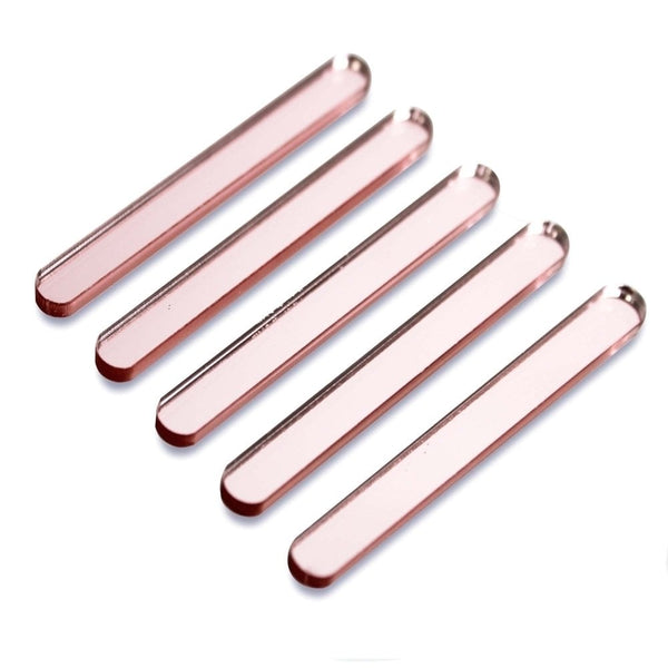 Rose Gold Metallic Cakesicle Sticks x 10