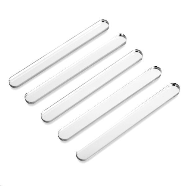 Silver Metallic Cakesicle Sticks x 10