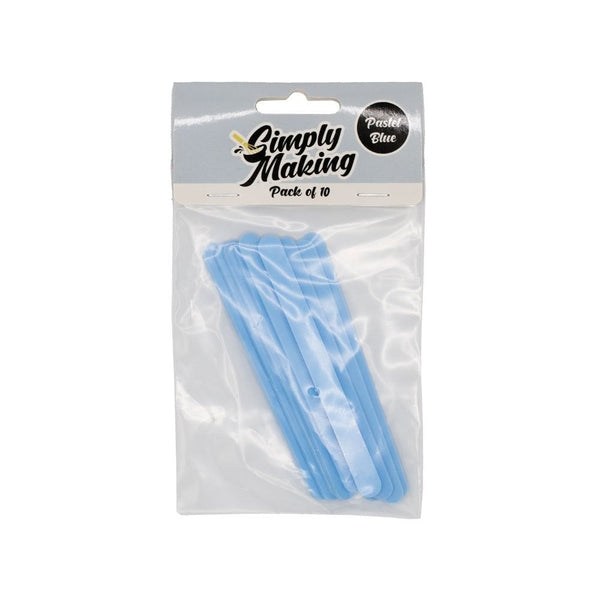 Blue Pastel Cakesicle Sticks x 10