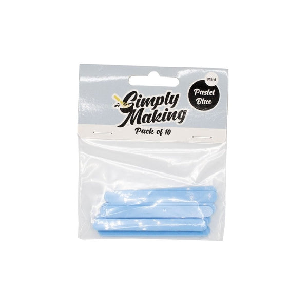 Blue Pastel Cakesicle Sticks x 10