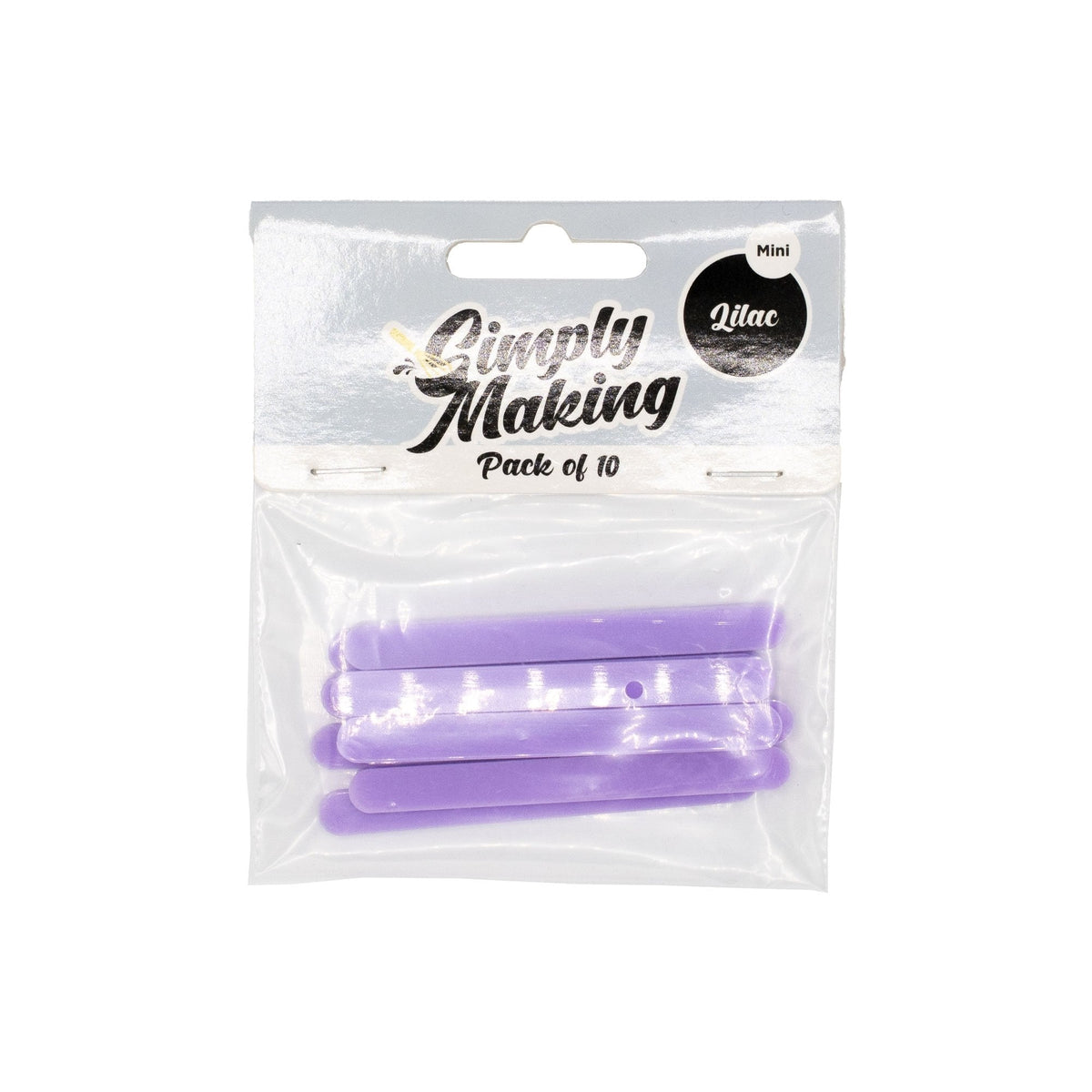 Lilac Pastel Cakesicle Sticks x 10