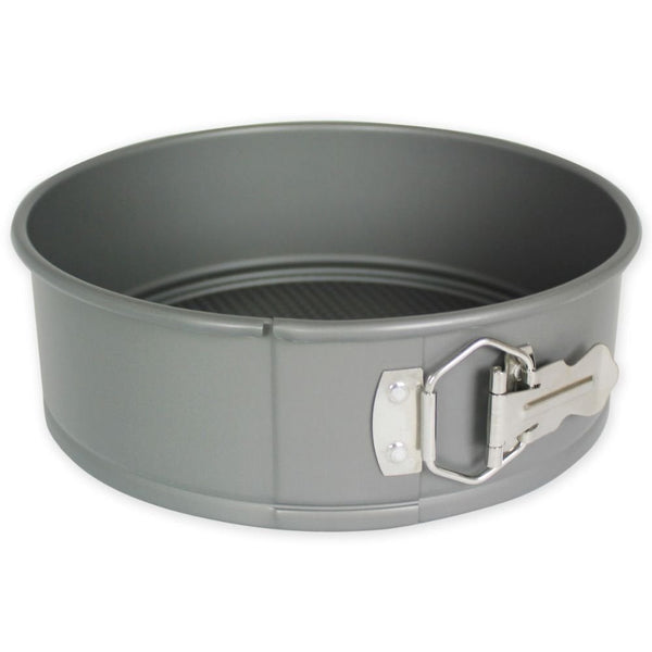 Silver Round Anodised Springform Cake Tin 9" x 3"