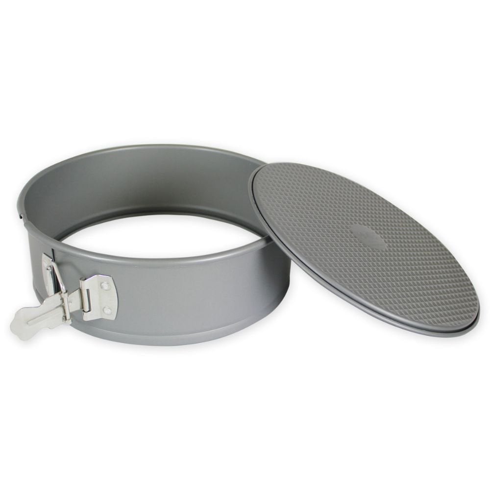 Silver Round Anodised Springform Cake Tin 9" x 3"