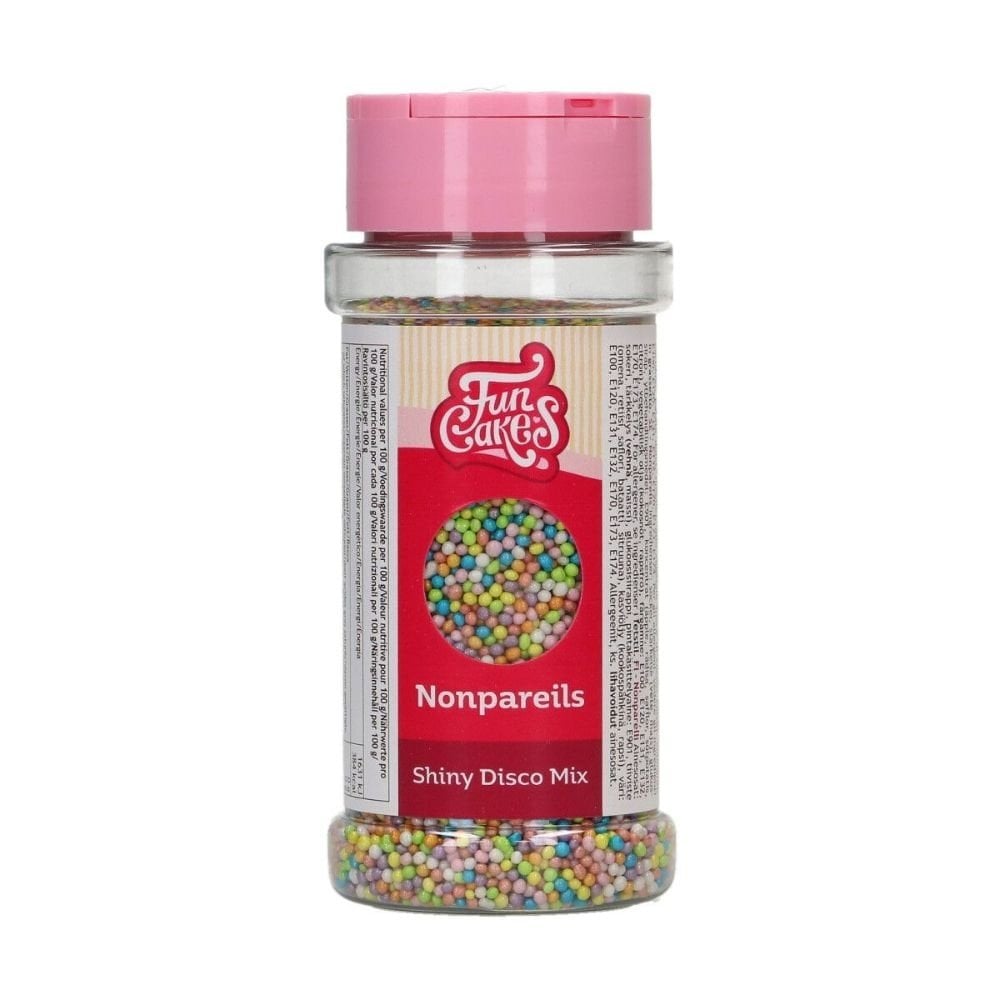 Shiny Disco Mix Nonpareil Sprinkles