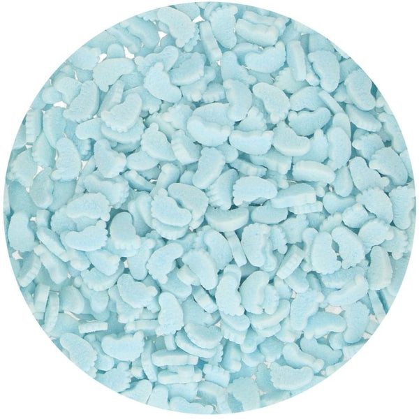 Blue Baby Feet Sprinkles 55g