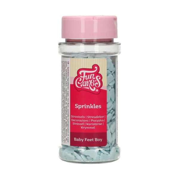 Blue Baby Feet Sprinkles 55g