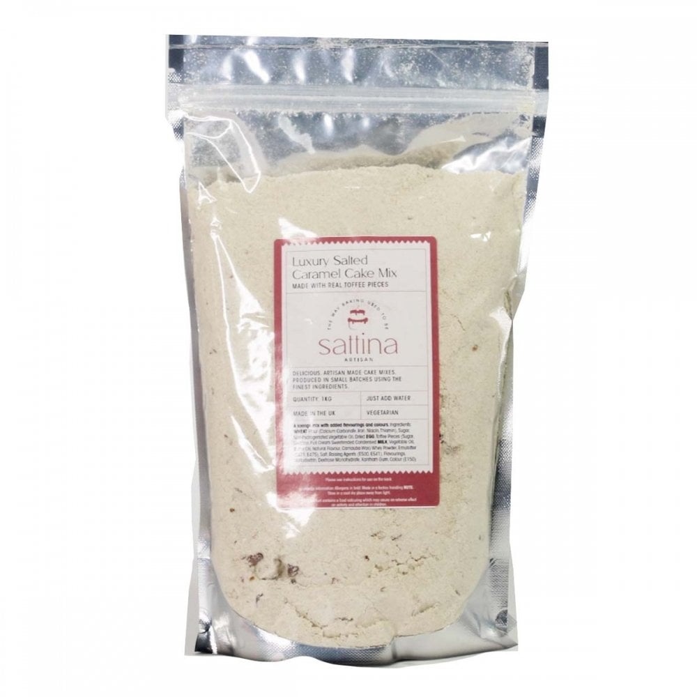 Luxury Salted Caramel Cake Mix 1kg