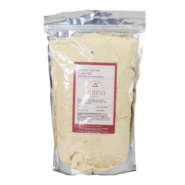 Luxury Lemon Cake Mix With Real Lemon Pieces 1kg