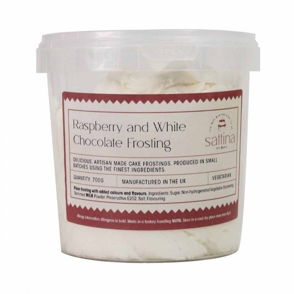 Raspberry & White Chocolate Frosting 700g