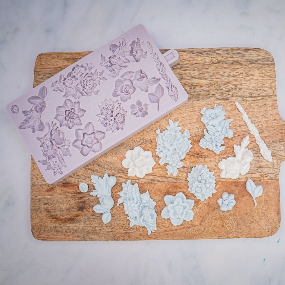 Floral Essentials Silicone Mould