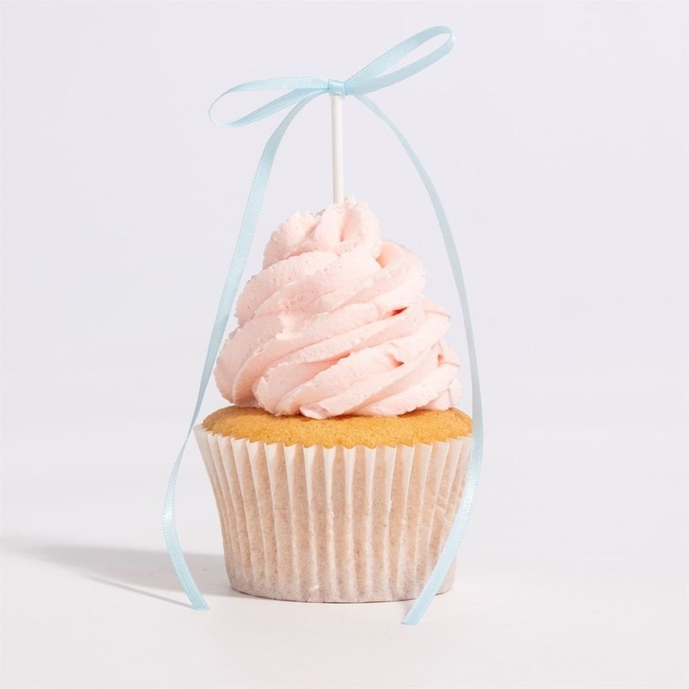 Blue Ribbon Bow Topper x 8