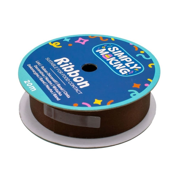 Cocoa Brown Food-Safe Ribbon x 20 Metres