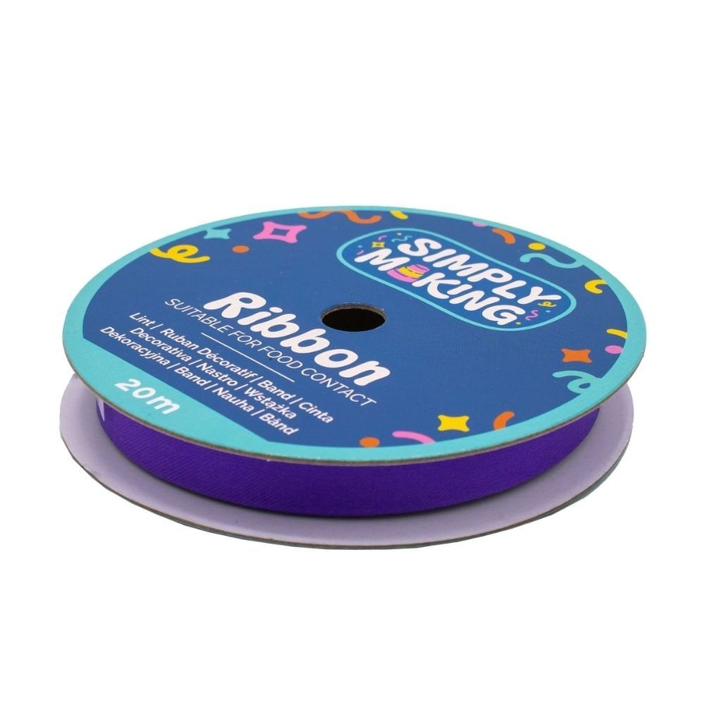 Purple Food-Safe Ribbon x 20 Metres